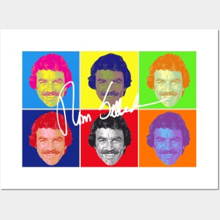 Tom Selleck Pop Art Posters and Art